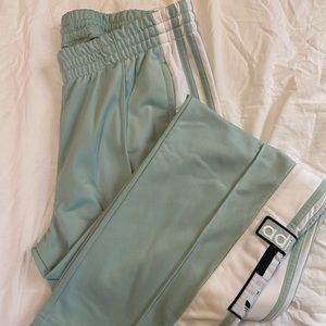 Adidas Adibreak Tearaway Track Pants in Teal Size Medium